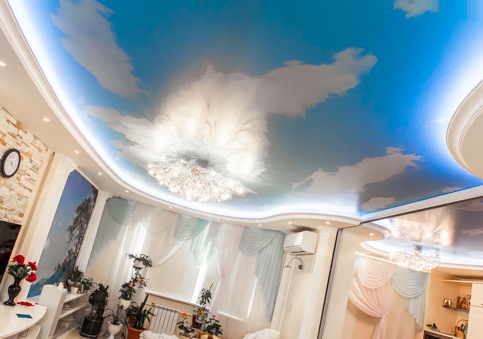 Заказать потолок с фотопечатью в г. Череповец