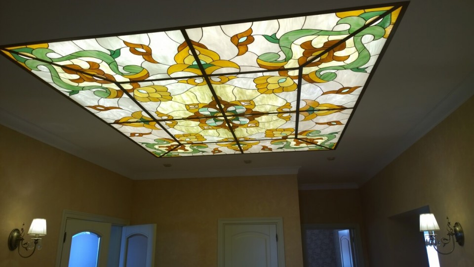 Заказать световой потолок с фотопечатью в г. Череповец